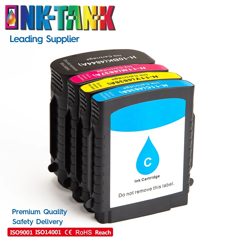 INK-TANK 10 11 Premium Color Compatible InkJet Ink Cartridge for HP10 for HP11 for HP Business Inkjet 1000 1100 2600 Printer