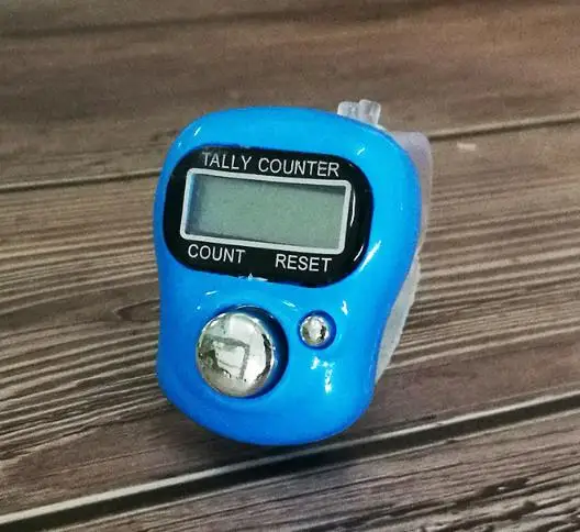Tally Counter Tasbeeh производитель прямой Палец счетчик мини электронный счетчиков со светодиодной подсветкой