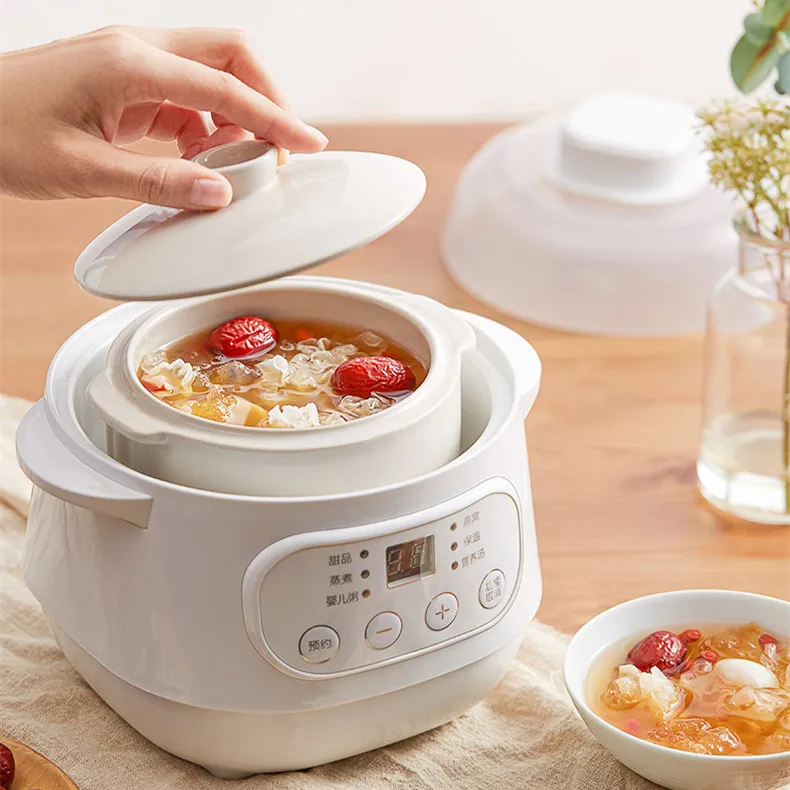 Custom Quality Promotional Easy To Clean No Overflow During Stewing Slow Cooker