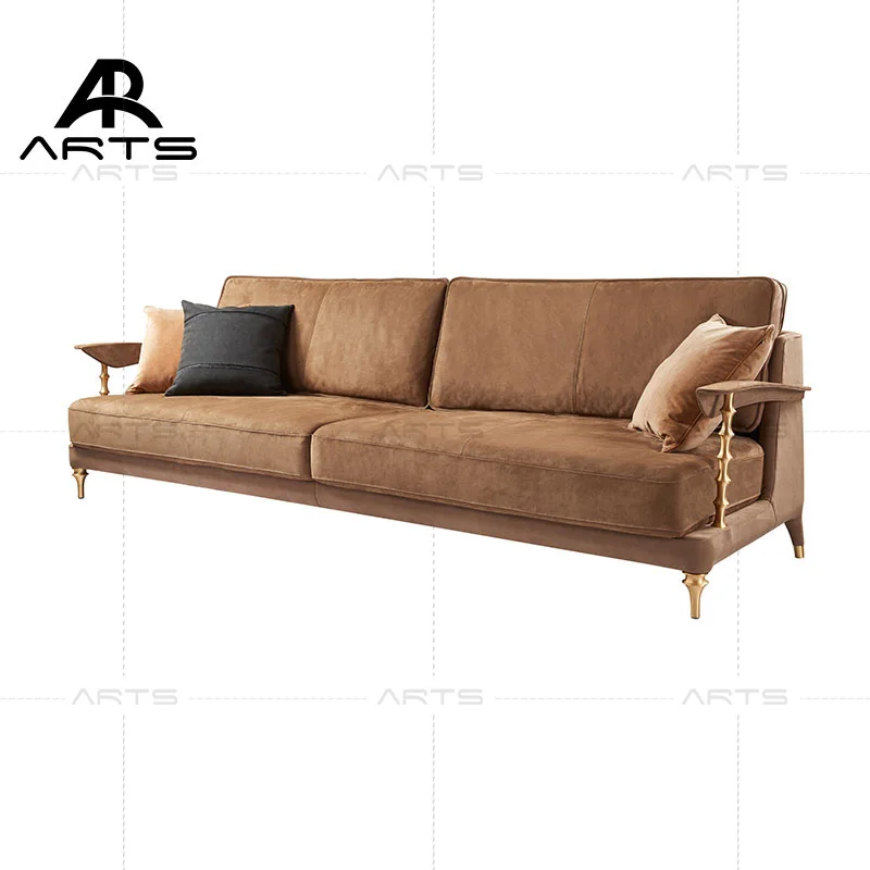 High quality premium luxury sofa set fabric living room furniture customize hotel furniture for home use