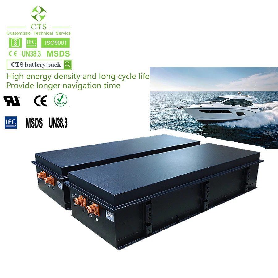yacht battery 96V 72v lifepo4 electric marine 102V 150V 200V 40kwh 30kwh NMC battery pack with BMS for electric boat
