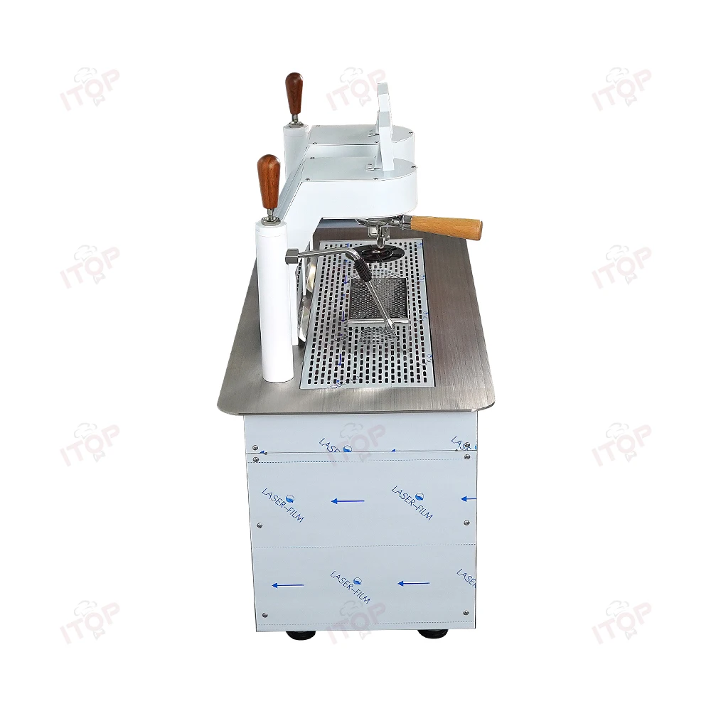 Fashion Easy Operating Double Group Commercial Desktop Coffee Machine Under Counter Espresso Machine