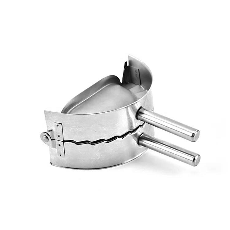 Large Stainless Steel Dumpling Maker Mold with Long Handle SW-BA171D