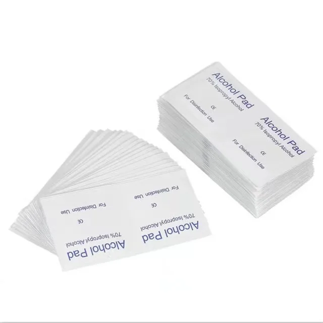 Sterilized Alcohol Prep Pads, Box of 100