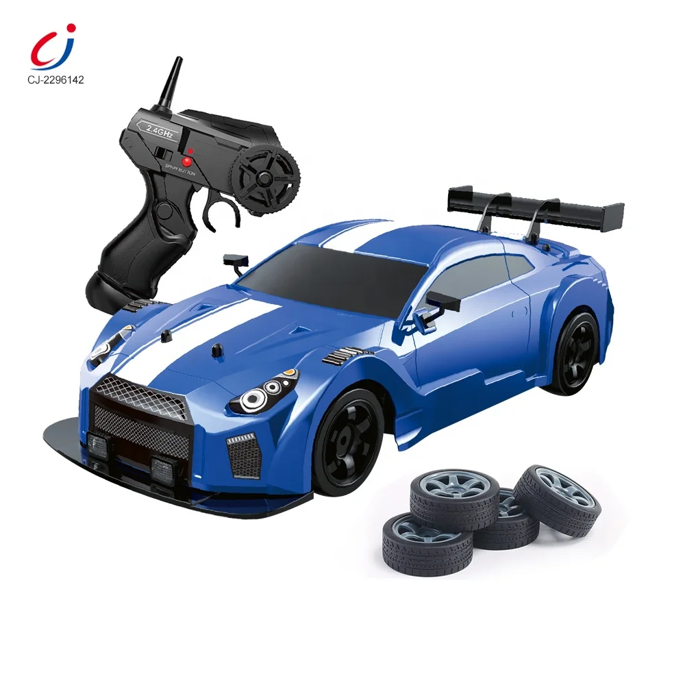 Chengji 2.4g Hot Selling Rc Drift Car 1 16 4wd High Speed Lighting Cars Model Toys Remote Control Racing With Spray