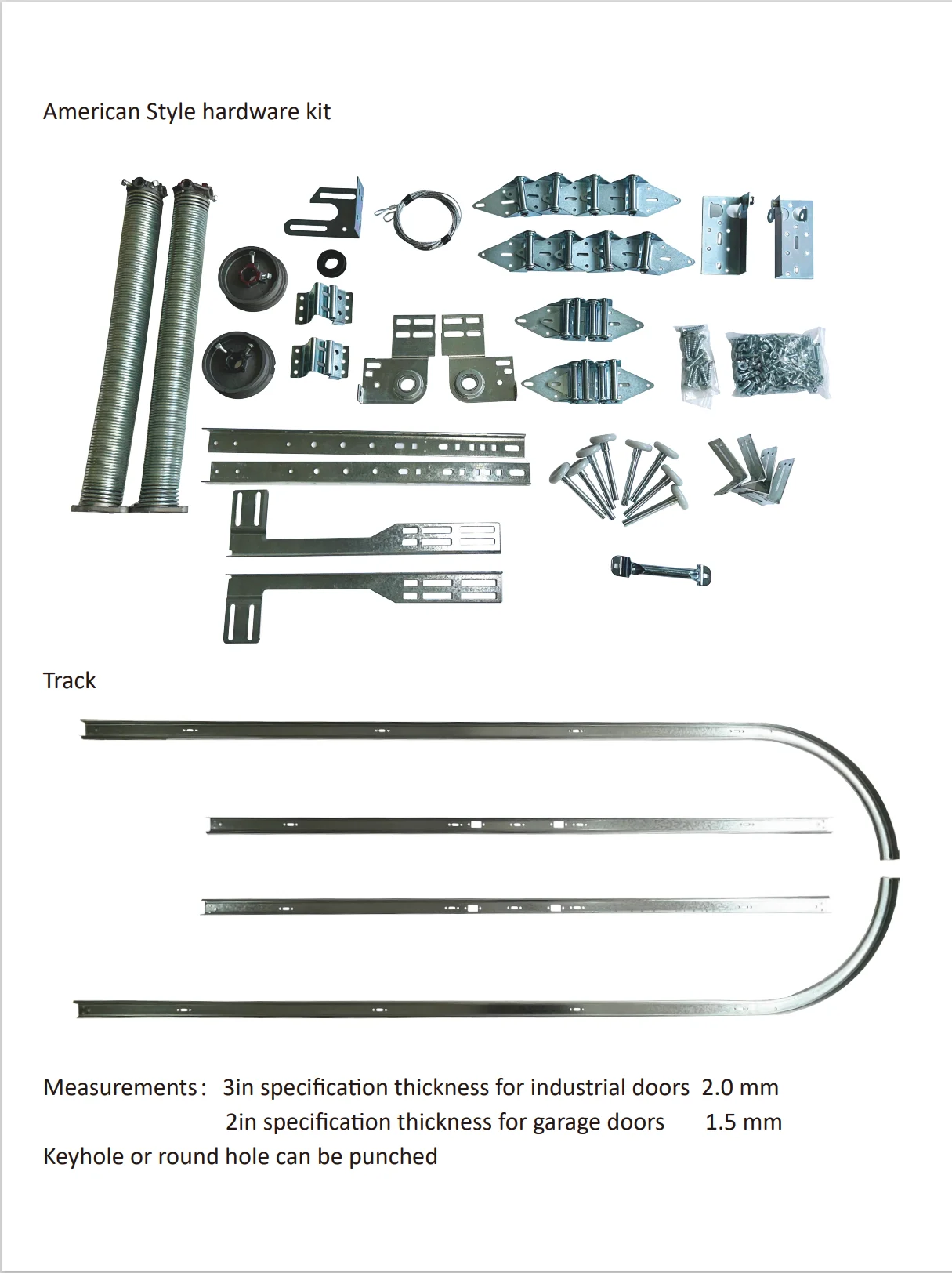 Chinese factory top quality best price commercial garage door for house and garage door panels prices
