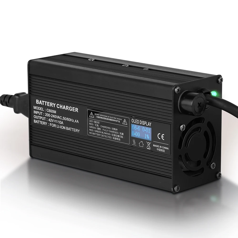 C600M 12V 24V 36V 48V 60V 72V 84V 96V Battery Charger 4.5-20A Li-Ion Chargers Motorcycle LiFePO4 Charger