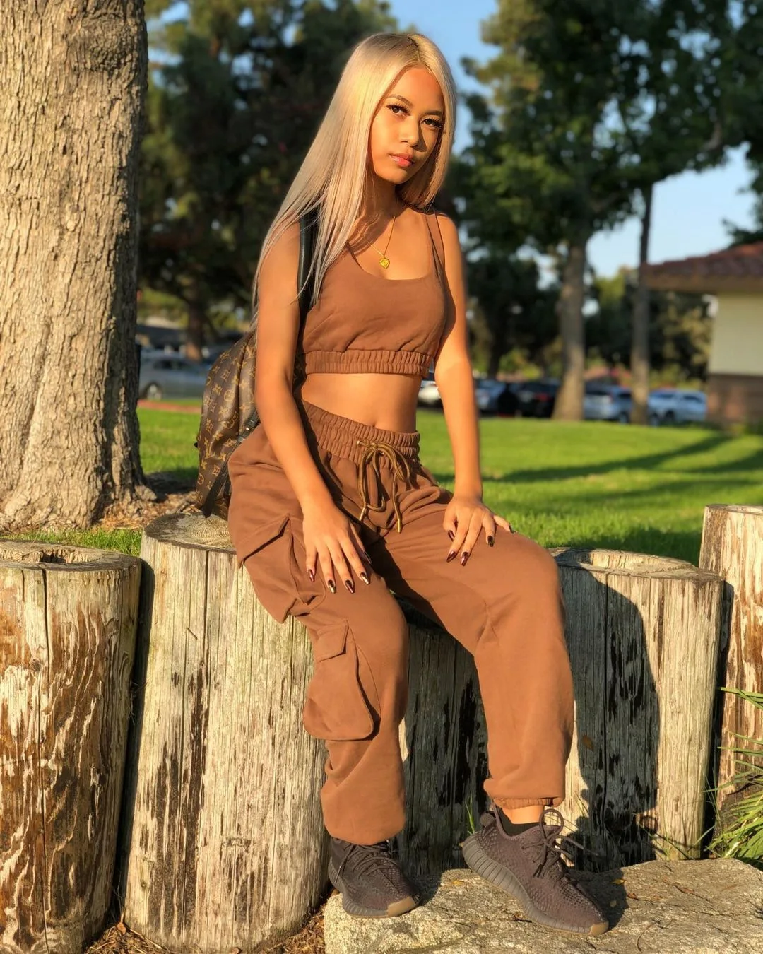 Custom LOGO Jogging Suit Ladies Trousers Baggy Pant With Pockets Jogger Hip-Hop Girl Knit Cargo Pants 2 Piece Set Women Clothing