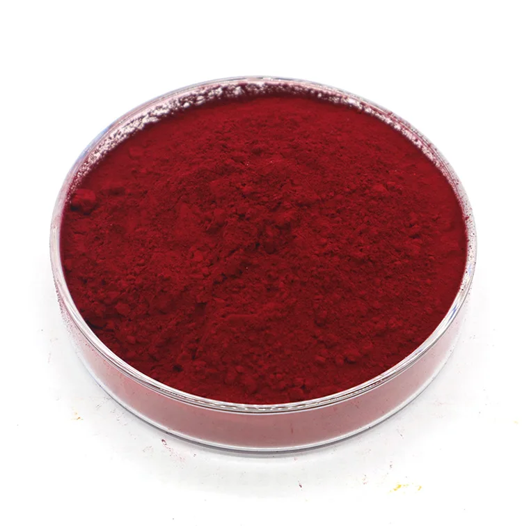 Red pigment powder coloring pigment for coloring rubber tiles