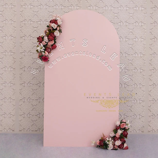 Минималистский популярный розовый MCF деревянная свадебная АРКА для продажи