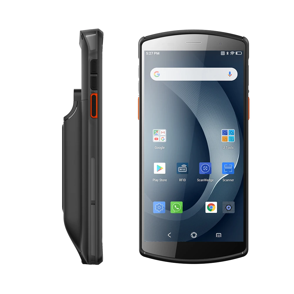 PDAs manufacturers rugged pda 2d barcode scanner handheld android data collector Terminal with fingerprint reader