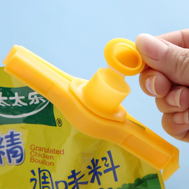 Fresh Keeping Sealer Clamp Kitchen Gadgets Food Storage Bag Clip Snack