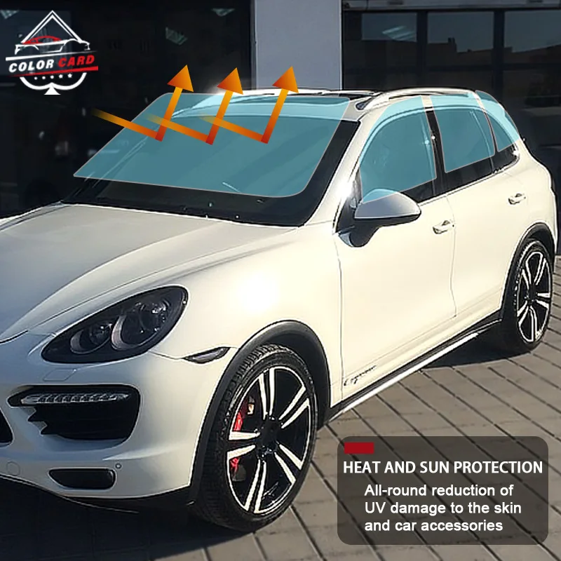 Wholesale price Titanium Nitride High Permeablity Window Tint Film UV Protection Solar Safety Car Window Glass Privacy Films