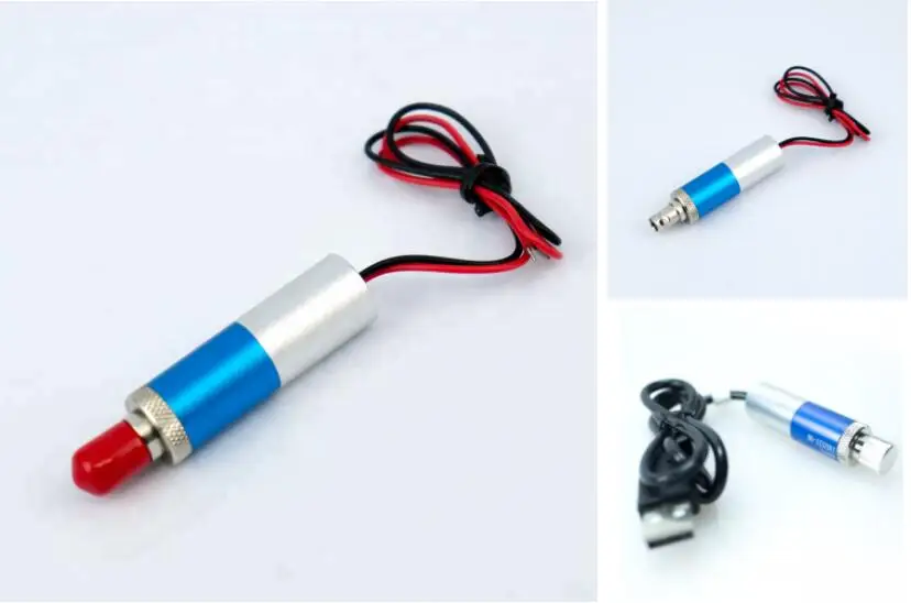 Industrial Fiber Laser 635nm 30mW Fiber Red Dot Laser Module