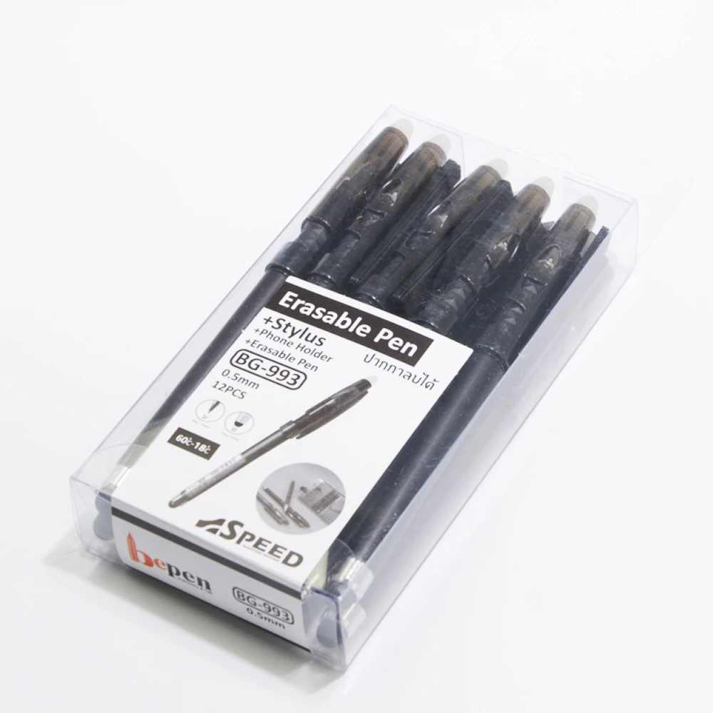 Factory Wholesale New Design Erasable Ink Refill Heat Sensitive Erasable Gel Pen