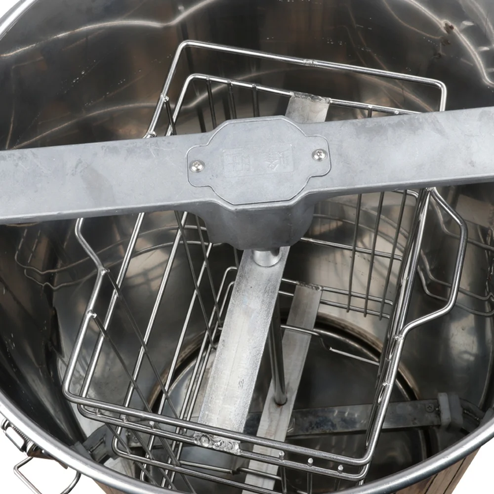 2 frames stainless steel radial honey extractor centrifuge Honey processing machine