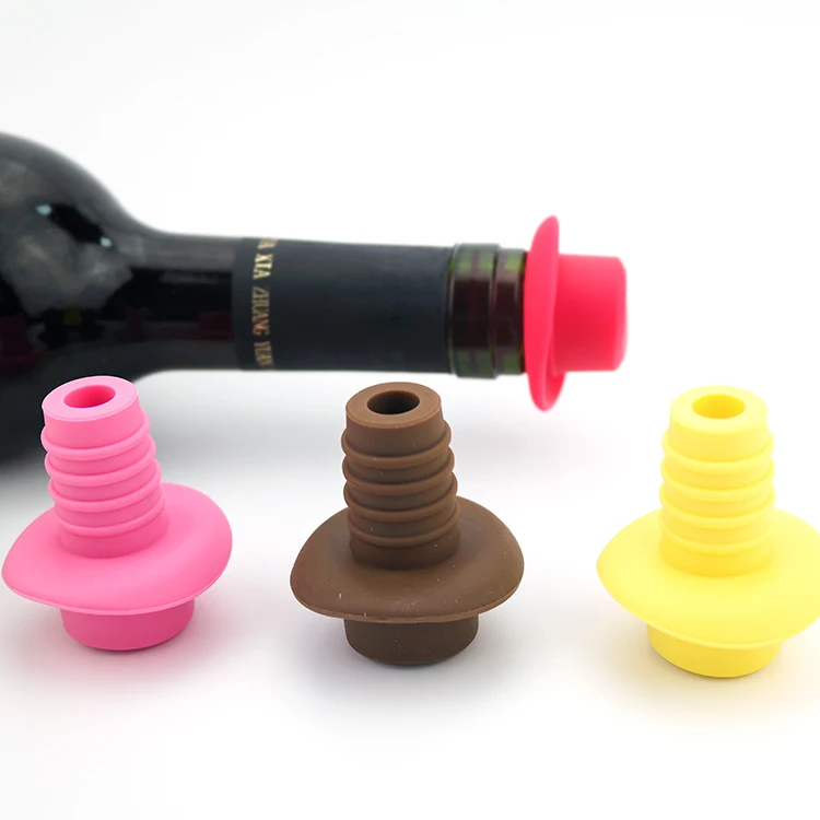 
Silicone beer wholesale wine gass bottles stopper 