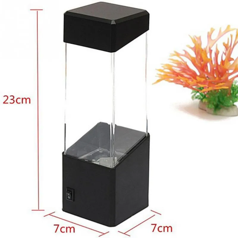Led Jellyfish  lamp Night Light Smart Home Light Color Changing Table Lamp Aquarium Electric Mood  lights For Kids Children Gift