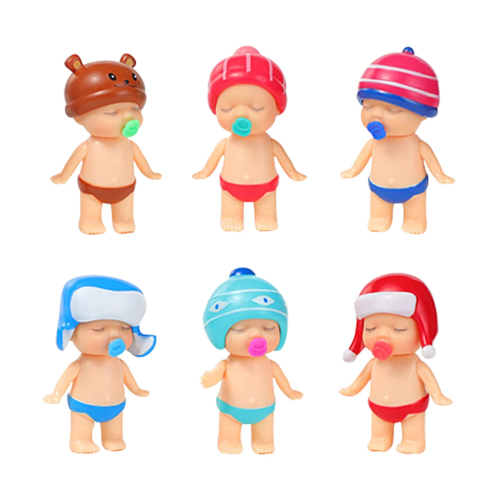 2021 hot sell wholesale cheap kids toys soft silicone mini doll 24 pcs vinyl silicone baby dolls with milk bottle