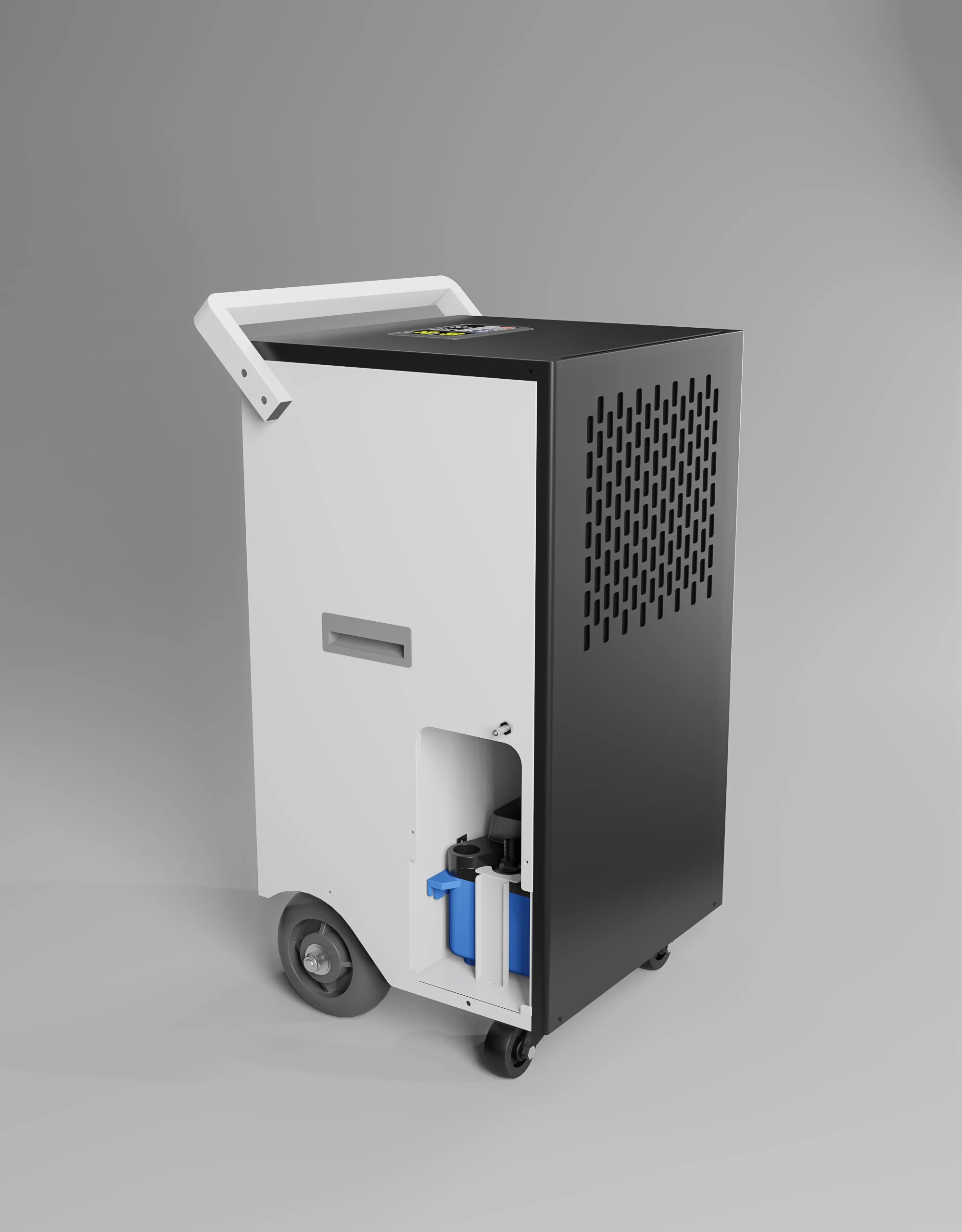 60L 130pint water pump dehumidifier Dorosin industrial commercial ETL/CETL DOE dehumidifier with water tank big wheel