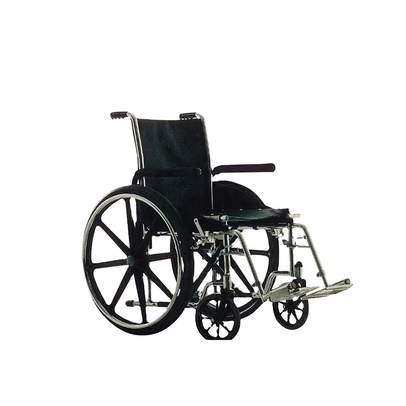 Aluminum folding manual wheelchair for disabled