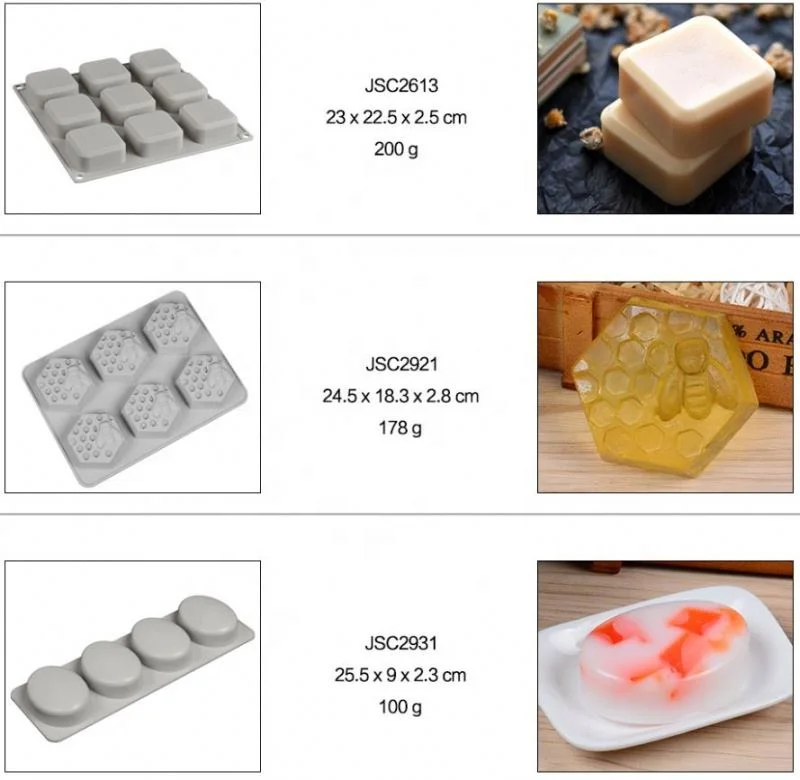 Силиконовая форма для мыла различной формы по заводской цене