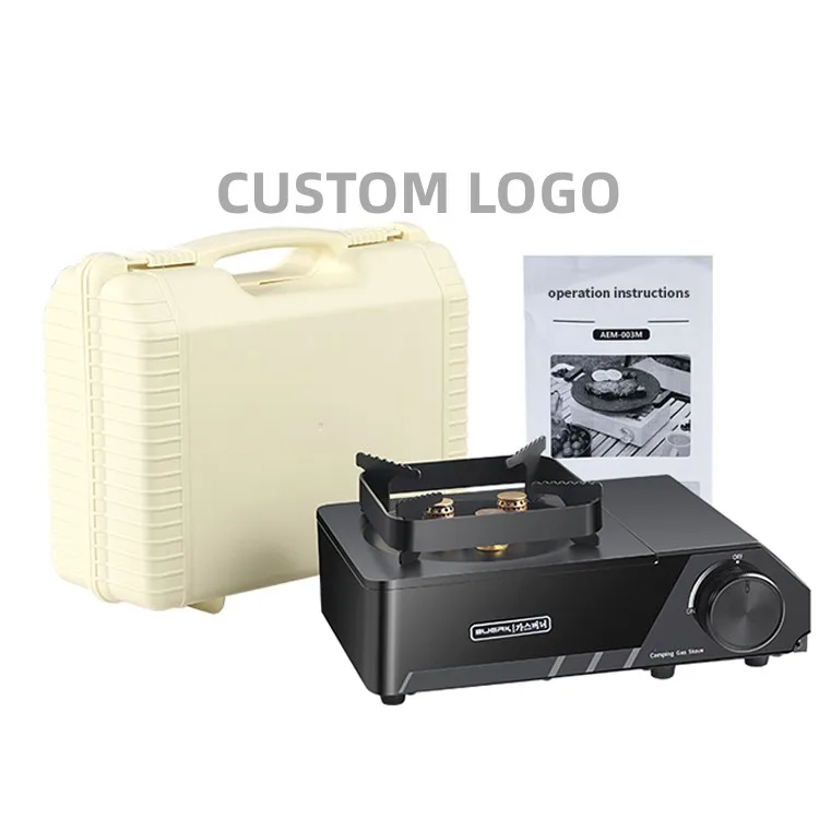 Outdoor Cooking Household Heater portable gas stove wholesale Multi-function Integrated Gas Picnic Windproof Camping Stove