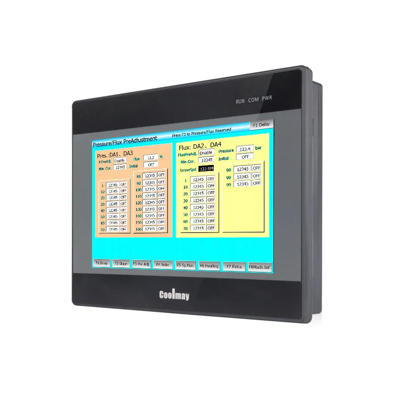 Coolmay 7 Zoll HMI touch screen LCD panel 800*480 pixels automatic control mit RS232 and RS485
