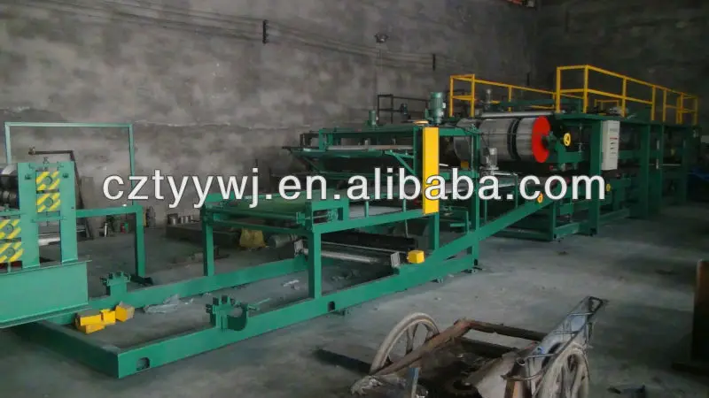 Extensive Usage Light Weight Roof/Wall Mineral wool Glass Wool Sandwich Panel Production Line