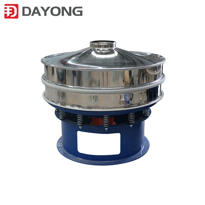 DY Hot price round vibrate screen manufacturer/automatic sieve sifter machine food powder cocoa coffee grain