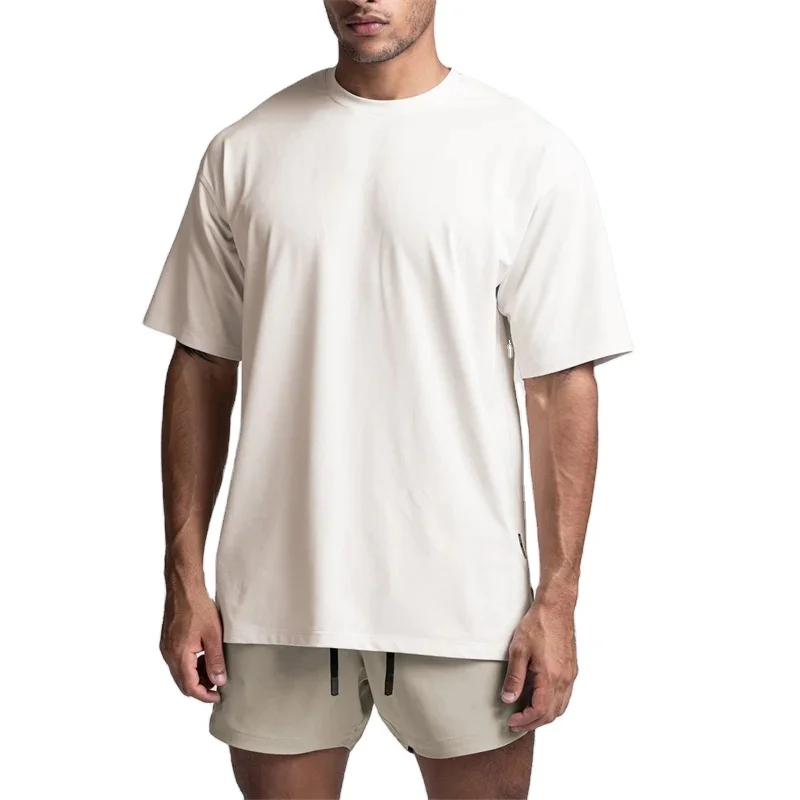 Oversized Relax Fit Super Soft Plus Size T-shirts 250gsm 100% Cotton Short Sleeve Blank T Shirt for Men