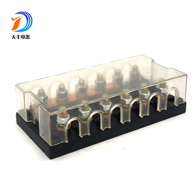 6 Way MEGA Fuse Holder For 40A-500A Fuse