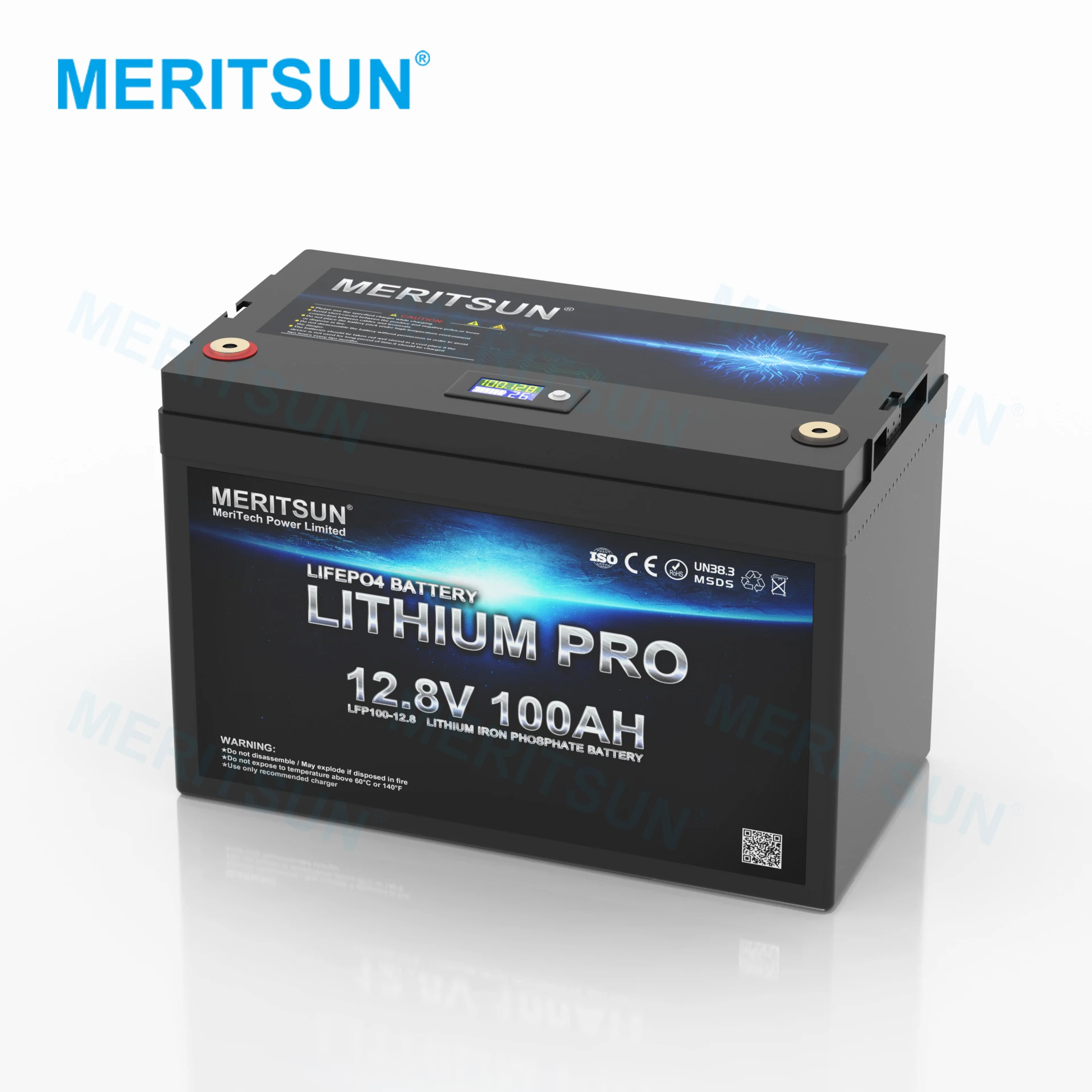 12V 24V серии свинцово-кислотные батареи Замена LiFePO4 литий-железо фосфат 100Ah Аккумулятор для хранения энергии