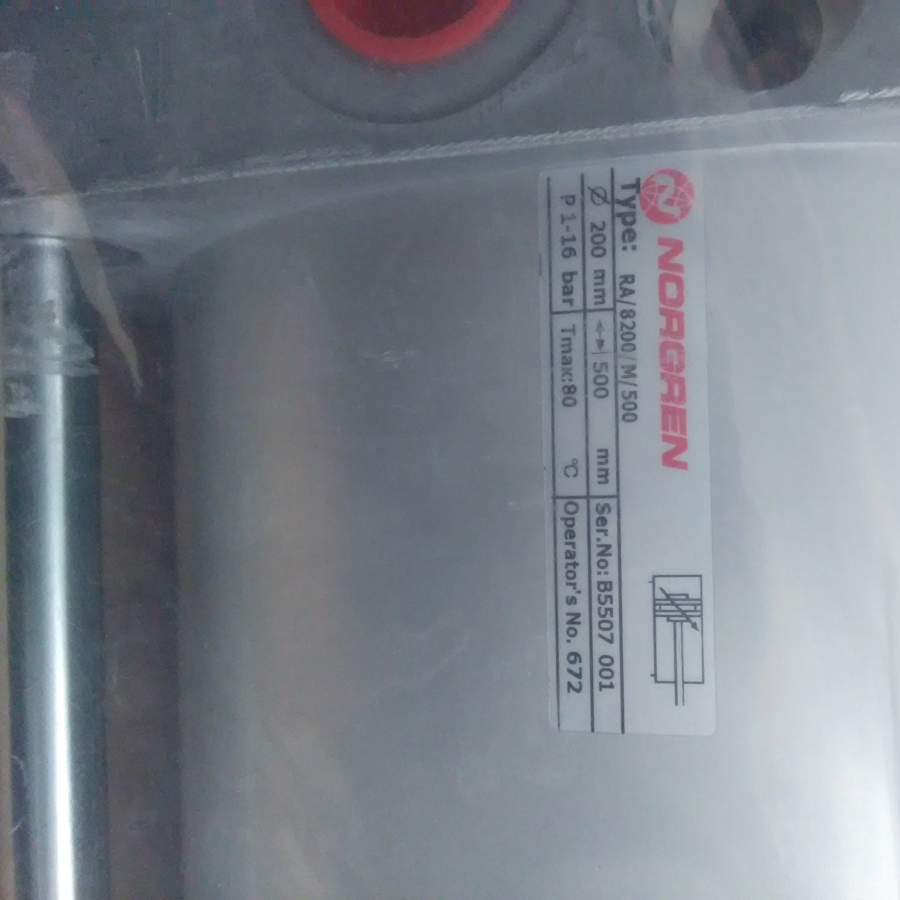 NORGREN RM / 8000 series circular cylinder