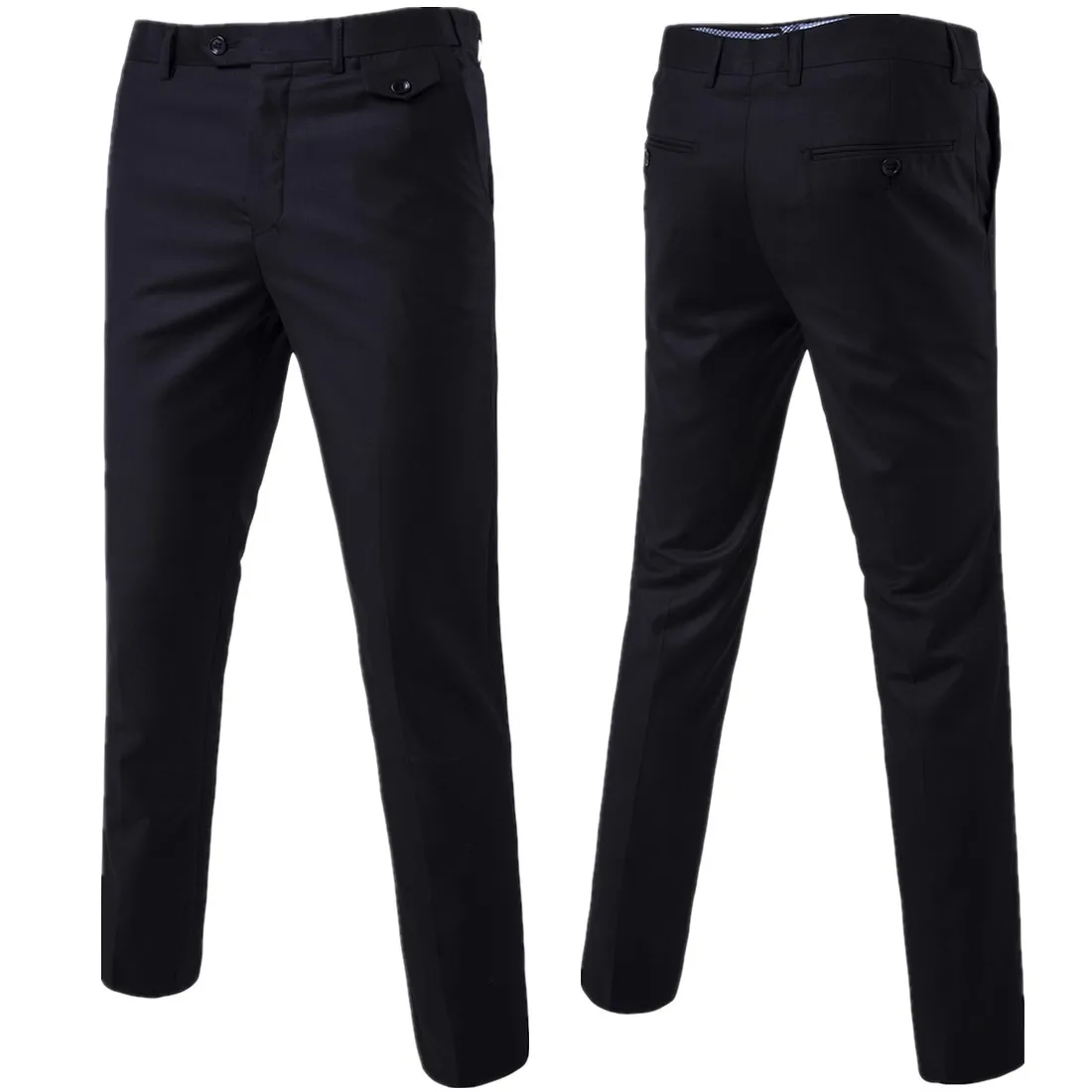 2023 New Wholesale High Quality Straight Trouser Cotton Blend Chino Pants Formal Casual Golf Pant for Men