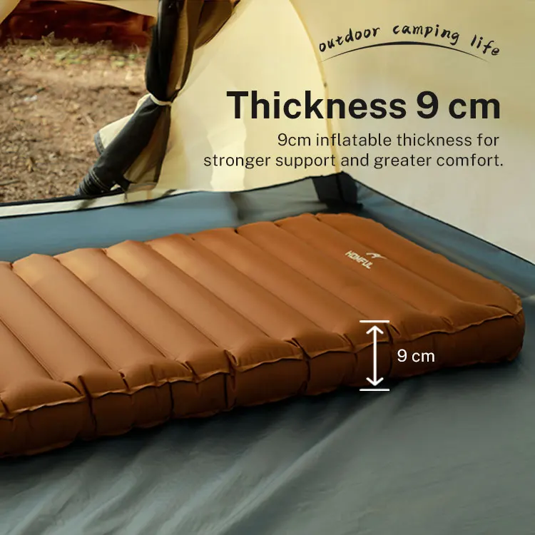 HOMFUL Custom ultralight TPU compact backpacking inflatable sleeping Mat air mattress camping insulated Sleeping Pad