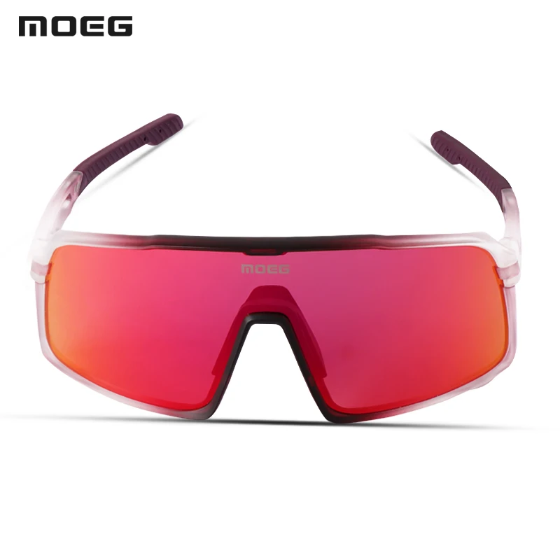 MOEG Cycling Sunglasses with Anti-UV Electroplated True REVO Lenses Eyeprotection for Outdoor Sports Fishing Riding