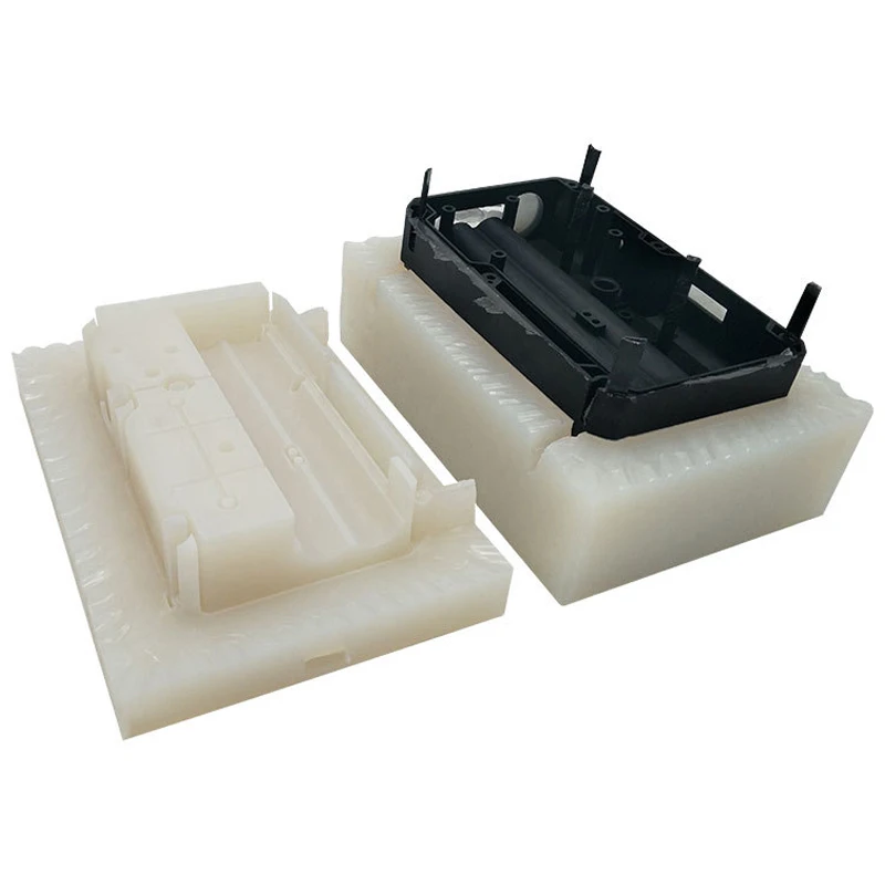 Thermoforming White ABS Vacuum Forming Mould With Final Product