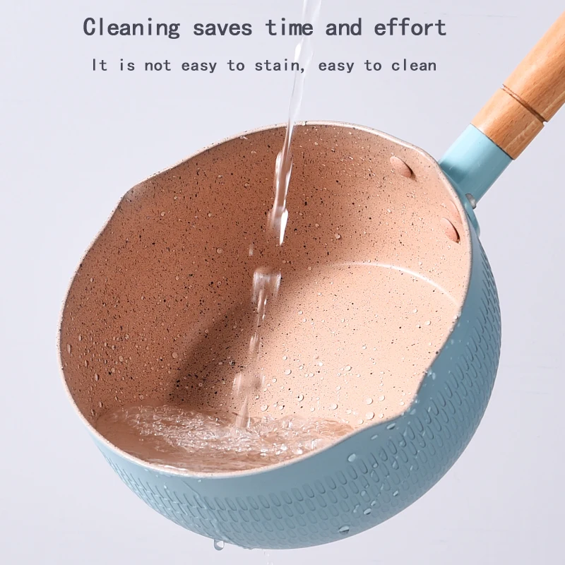 Multi-functional Snow Saucepan Custom Logo Non-Stick Frying Pan Cooking Pot With Lid