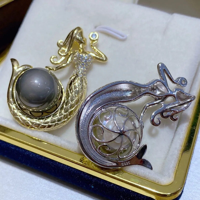 12-13mm AAA Flat Round Edison Pearl Cultured Freshwater Pearl Pendant For Jewelry Making 1 buyer