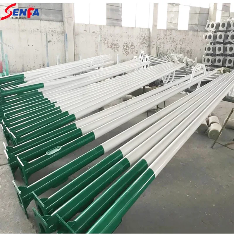 Outdoor 3m 6m 10m 11m 15m 8 Meter Height Aluminum Street stadium lighting Light Poles For Lighting