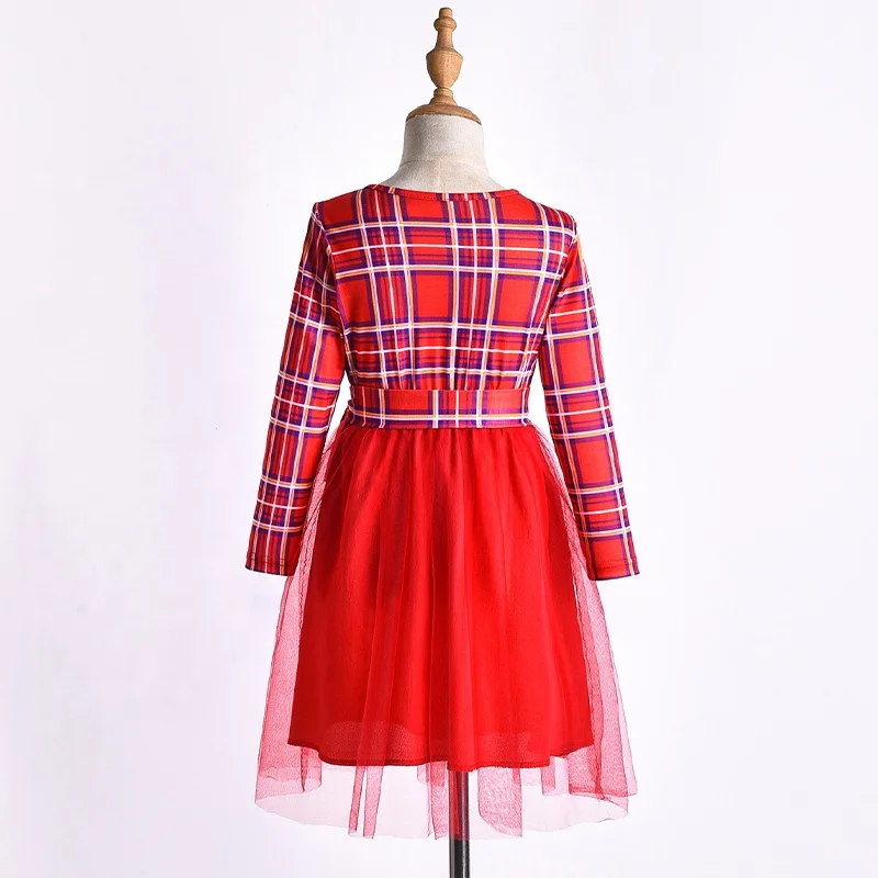 Customized new mother and daughter matching casual dresses parent-child wear