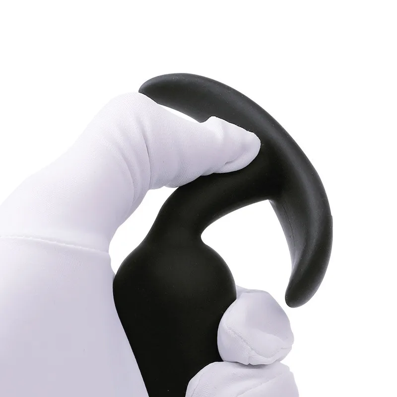 Factory Price Silicone Anal Plug 3 Pieces Black Vagina Butt Plug Piercing Set Sex Toy for Women and Men