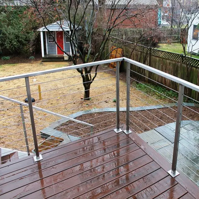 CLEARVIEW Free Design Stainless Steel Pipe Handrails/cheap Railings For Terraces for house