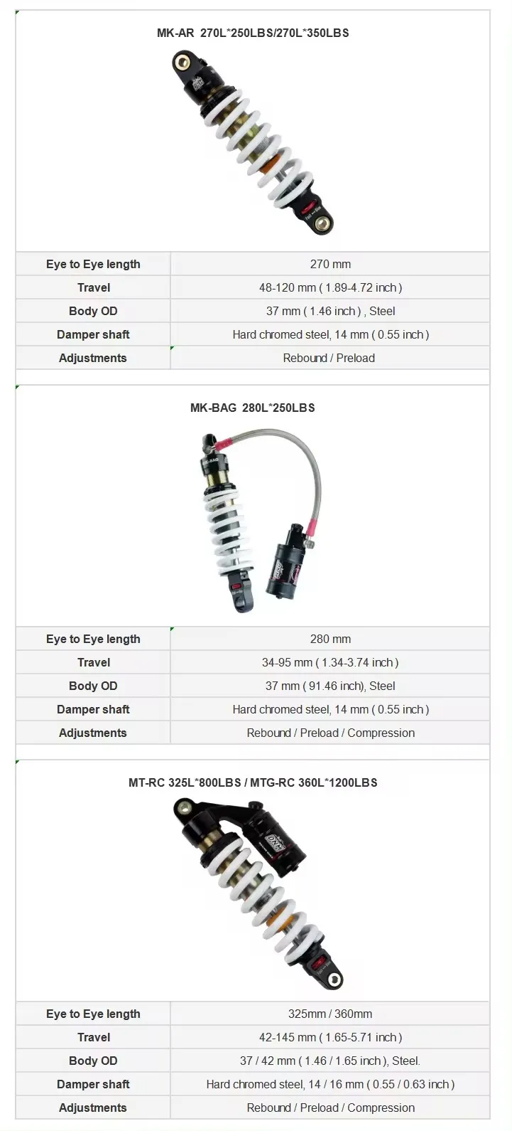 Mountain Road Bicycle Rear Shock Absorber Suspension Shock Absorber Bushing Cycle Accessories