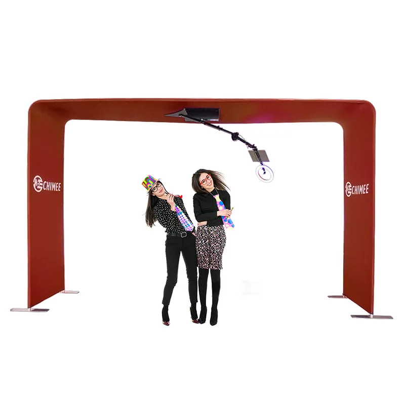Warehouse Overhead 360 Photo Booth Enclosure Backdrop 360 Photobooth Machine Top Spinner Photo Booth Sky 360 Camera Video Booth