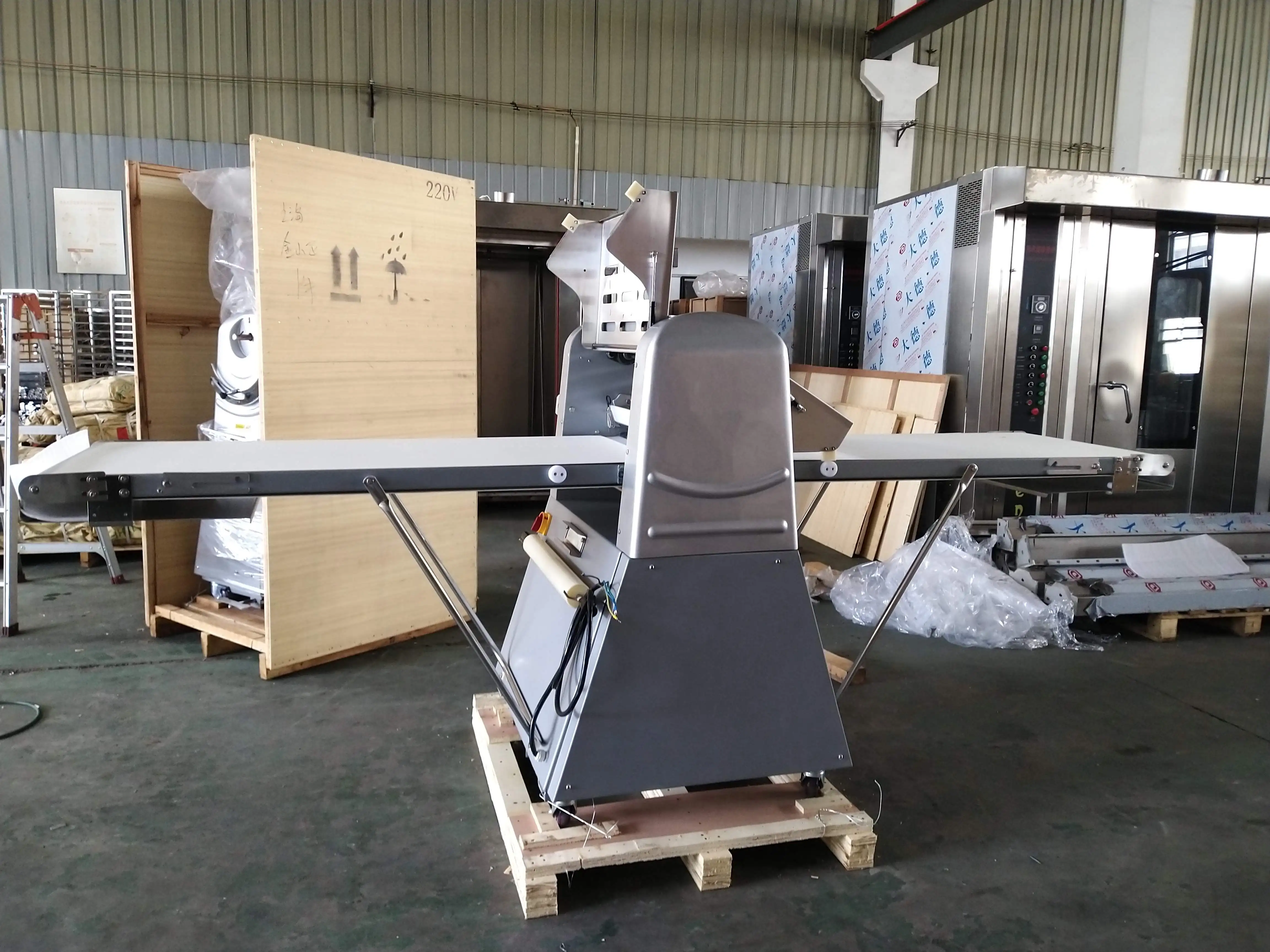 Automatic dough round sheeter table top pizza dough press machine