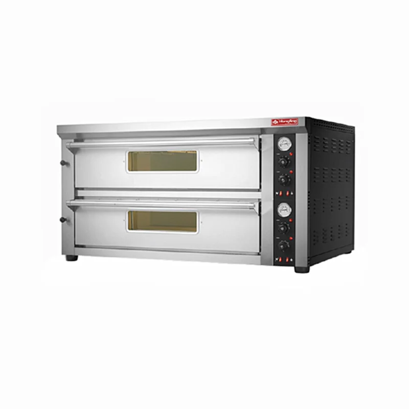 Kitchen Equipment 2 deck commercial pizza 12 inch 16 inch professional gas pizza oven