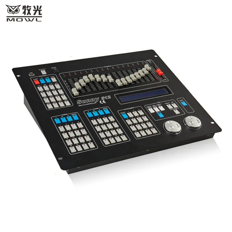 DJ Disco консоль Sunny 512 DMX контроллер для сценического освещения