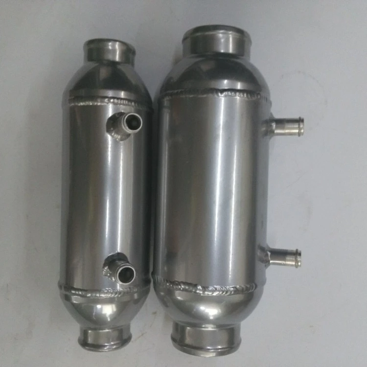 hot sale ! 4x8inch 5x8inch water intercooler barrel intercooler heat exchanger